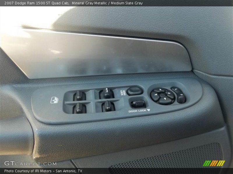 Mineral Gray Metallic / Medium Slate Gray 2007 Dodge Ram 1500 ST Quad Cab