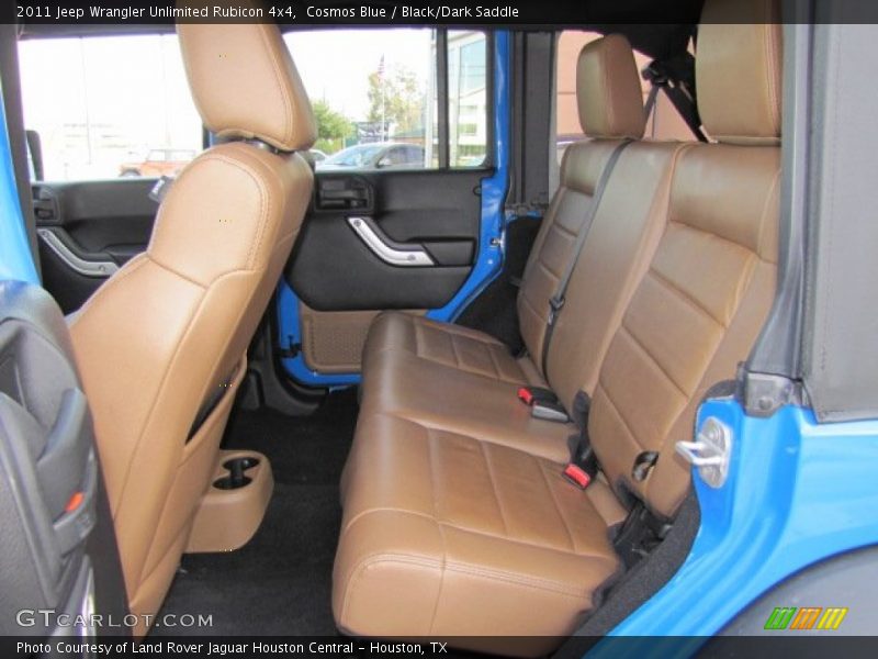 Cosmos Blue / Black/Dark Saddle 2011 Jeep Wrangler Unlimited Rubicon 4x4