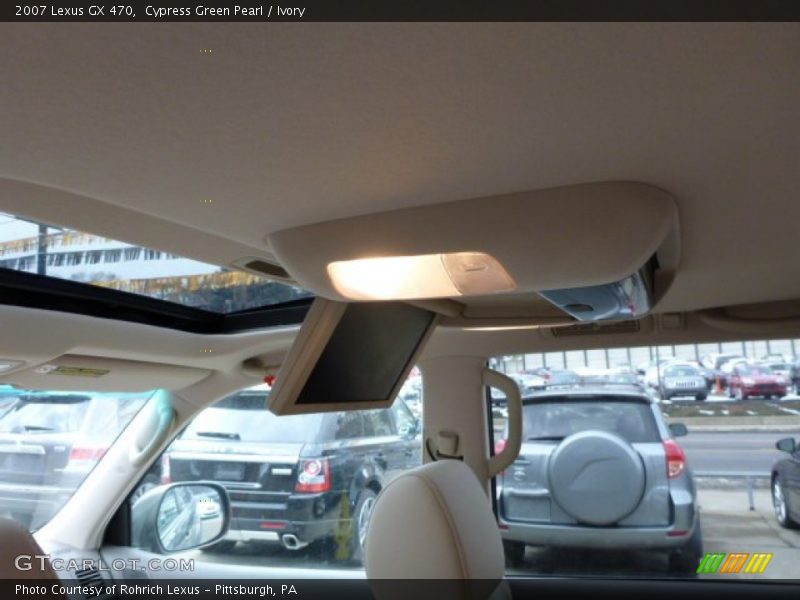 Cypress Green Pearl / Ivory 2007 Lexus GX 470
