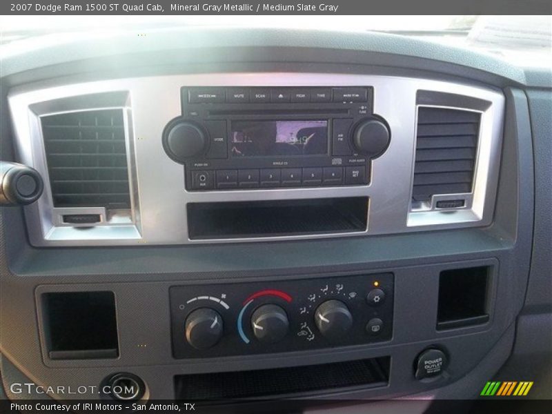 Mineral Gray Metallic / Medium Slate Gray 2007 Dodge Ram 1500 ST Quad Cab