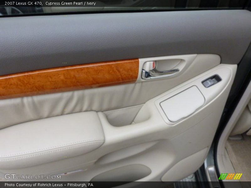 Cypress Green Pearl / Ivory 2007 Lexus GX 470