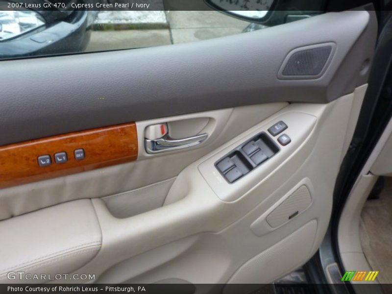 Cypress Green Pearl / Ivory 2007 Lexus GX 470