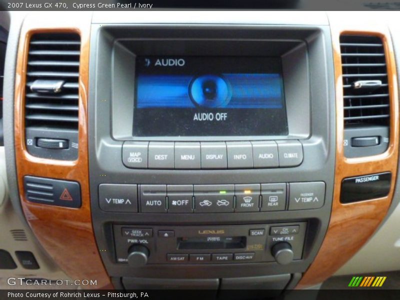 Cypress Green Pearl / Ivory 2007 Lexus GX 470