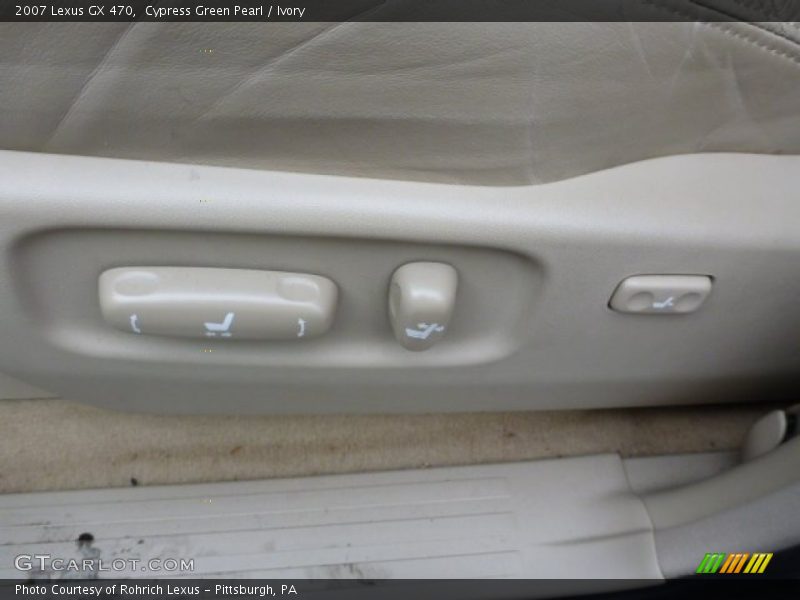 Cypress Green Pearl / Ivory 2007 Lexus GX 470