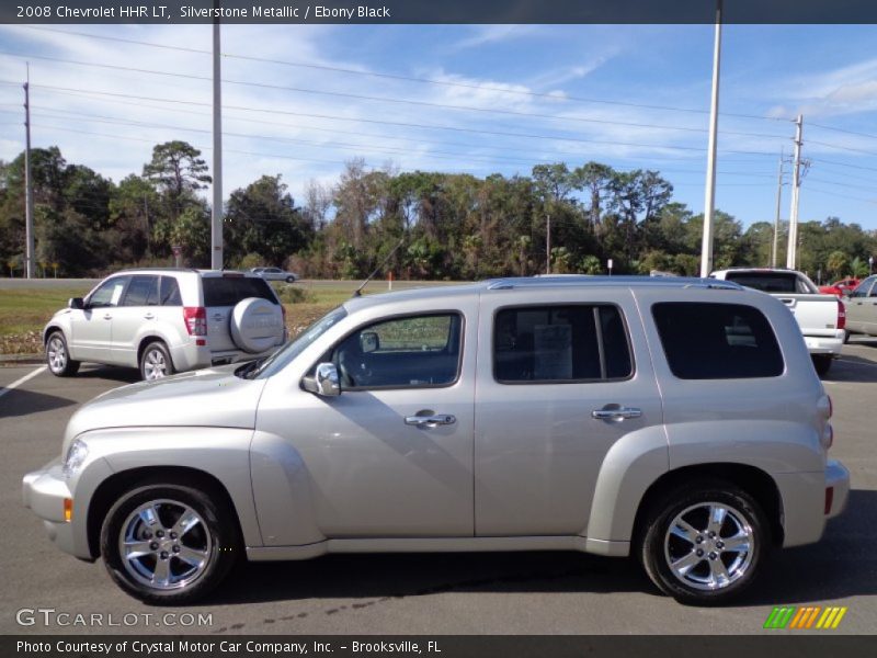 Silverstone Metallic / Ebony Black 2008 Chevrolet HHR LT
