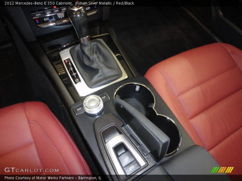 Iridium Silver Metallic / Red/Black 2012 Mercedes-Benz E 350 Cabriolet