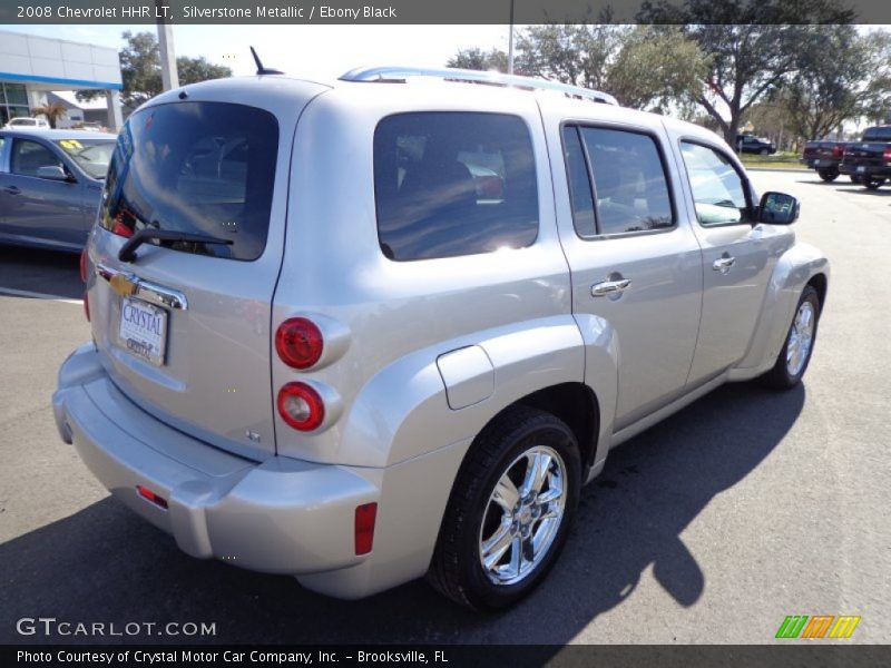 Silverstone Metallic / Ebony Black 2008 Chevrolet HHR LT