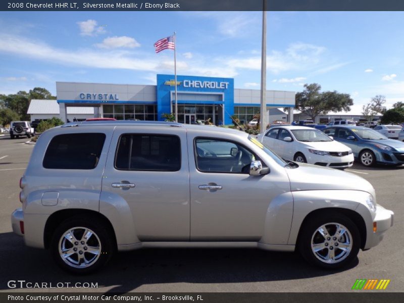 Silverstone Metallic / Ebony Black 2008 Chevrolet HHR LT