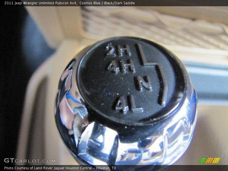 Cosmos Blue / Black/Dark Saddle 2011 Jeep Wrangler Unlimited Rubicon 4x4