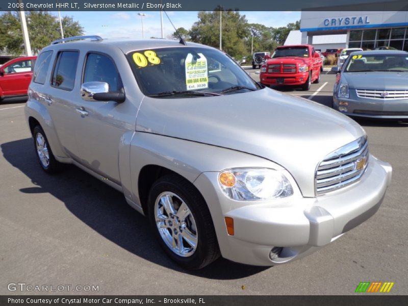 Silverstone Metallic / Ebony Black 2008 Chevrolet HHR LT