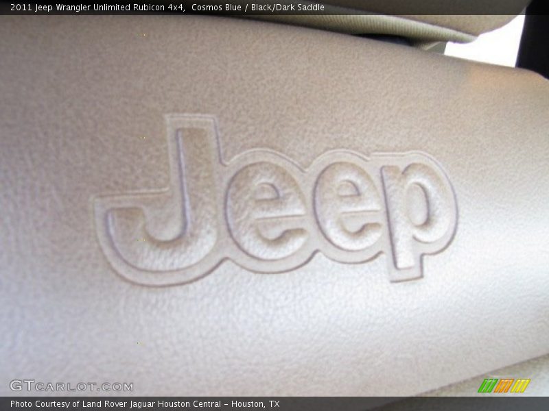 Cosmos Blue / Black/Dark Saddle 2011 Jeep Wrangler Unlimited Rubicon 4x4