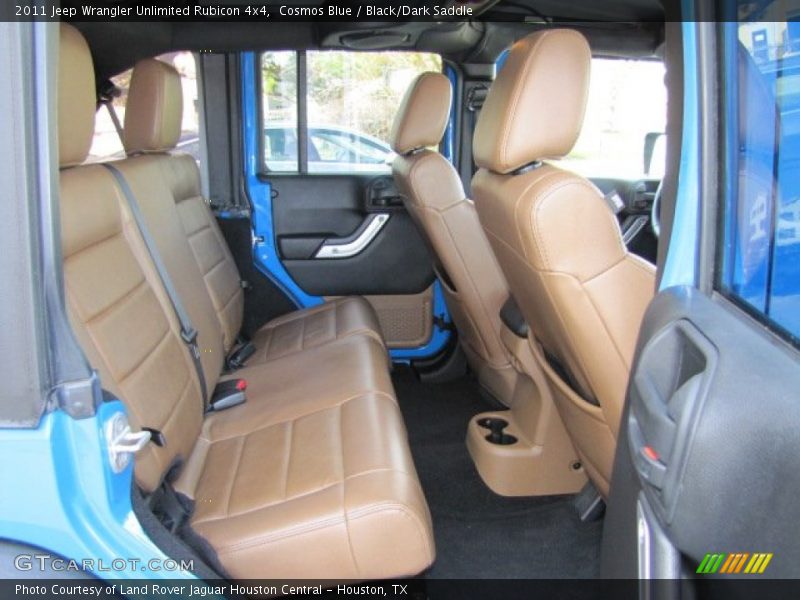 Cosmos Blue / Black/Dark Saddle 2011 Jeep Wrangler Unlimited Rubicon 4x4