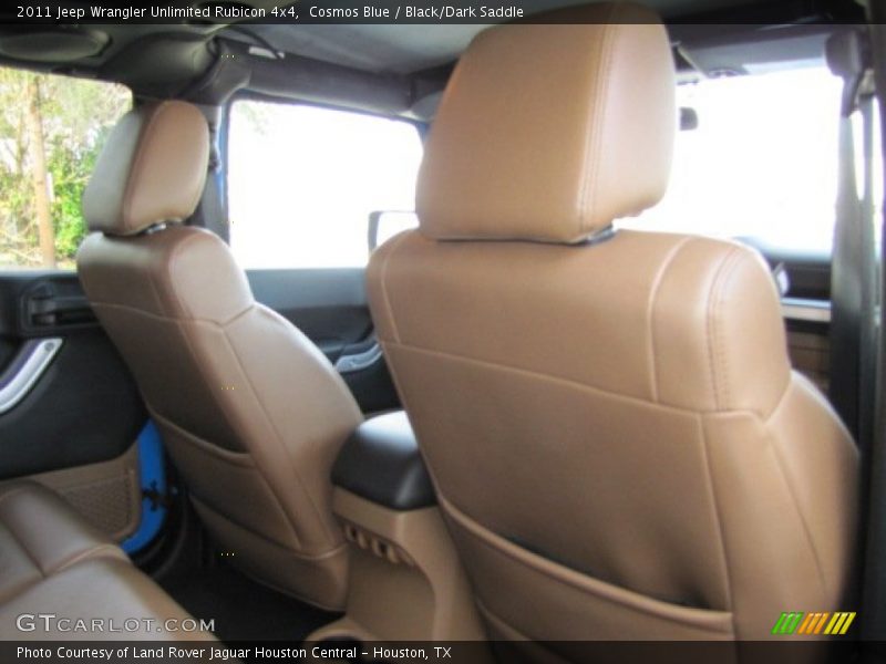 Cosmos Blue / Black/Dark Saddle 2011 Jeep Wrangler Unlimited Rubicon 4x4