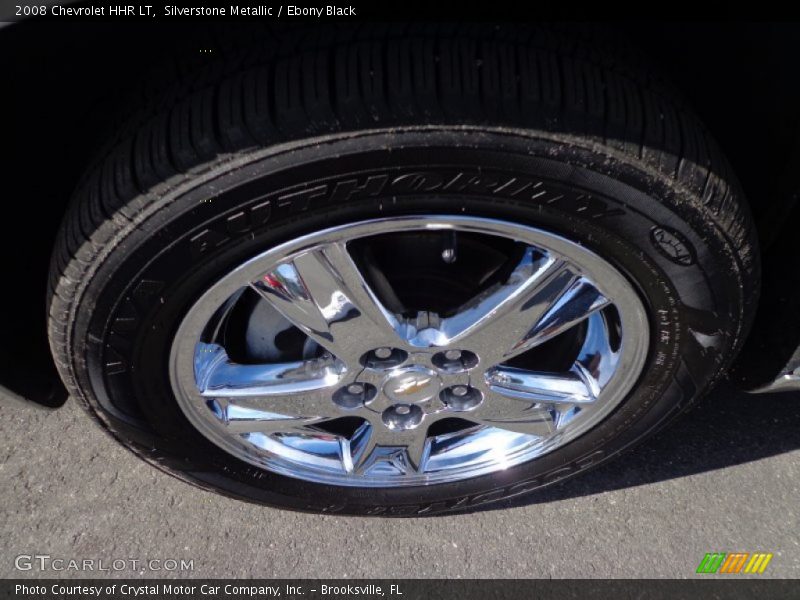 Silverstone Metallic / Ebony Black 2008 Chevrolet HHR LT