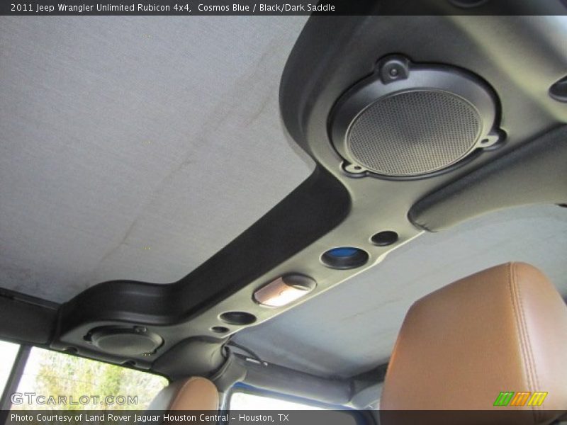 Cosmos Blue / Black/Dark Saddle 2011 Jeep Wrangler Unlimited Rubicon 4x4