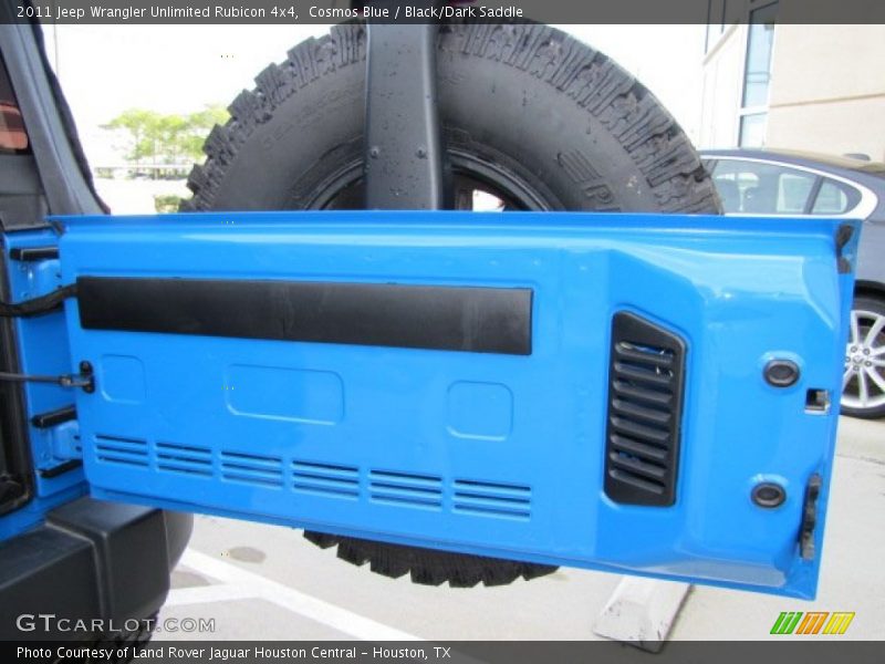 Cosmos Blue / Black/Dark Saddle 2011 Jeep Wrangler Unlimited Rubicon 4x4