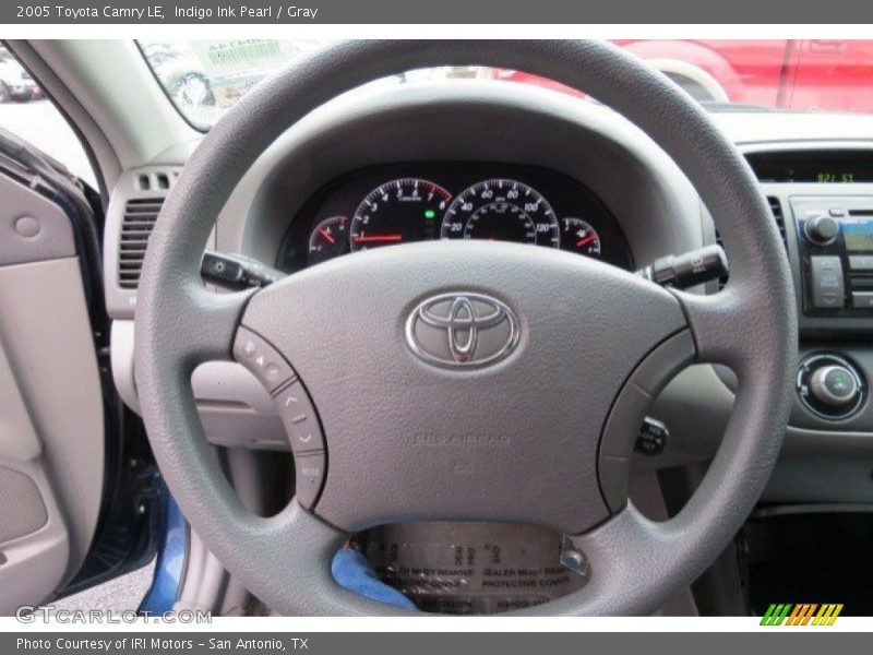 Indigo Ink Pearl / Gray 2005 Toyota Camry LE