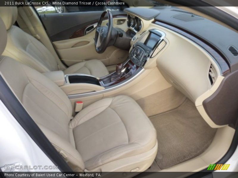  2011 LaCrosse CXS Cocoa/Cashmere Interior