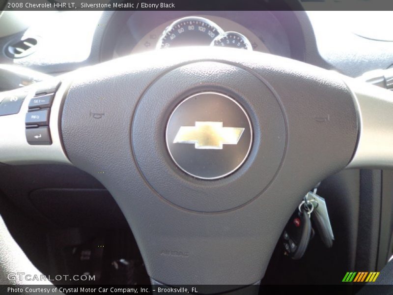 Silverstone Metallic / Ebony Black 2008 Chevrolet HHR LT