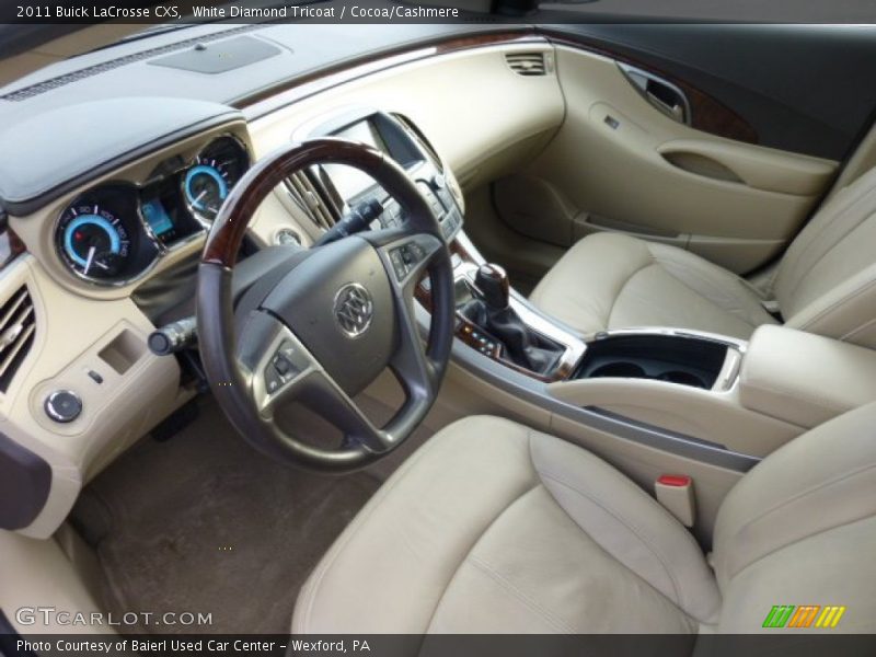 Cocoa/Cashmere Interior - 2011 LaCrosse CXS 