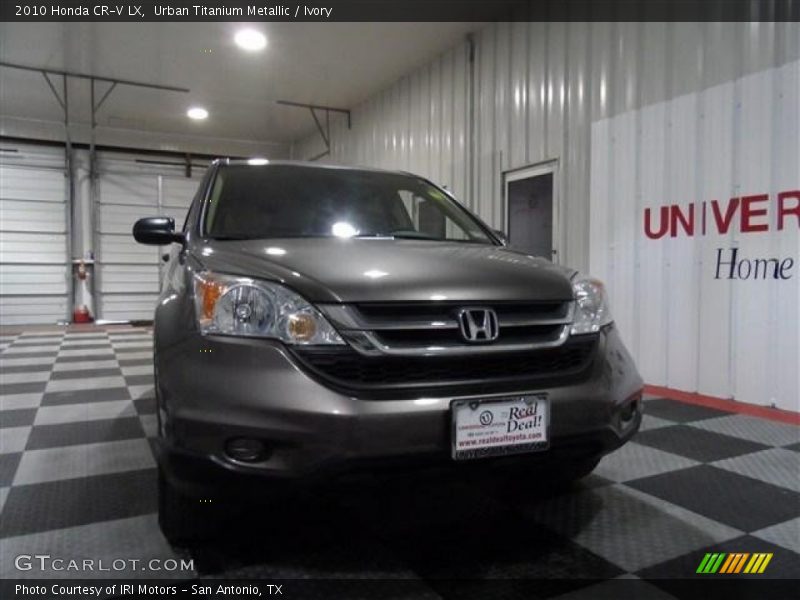 Urban Titanium Metallic / Ivory 2010 Honda CR-V LX