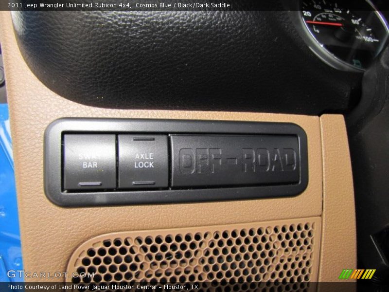 Cosmos Blue / Black/Dark Saddle 2011 Jeep Wrangler Unlimited Rubicon 4x4