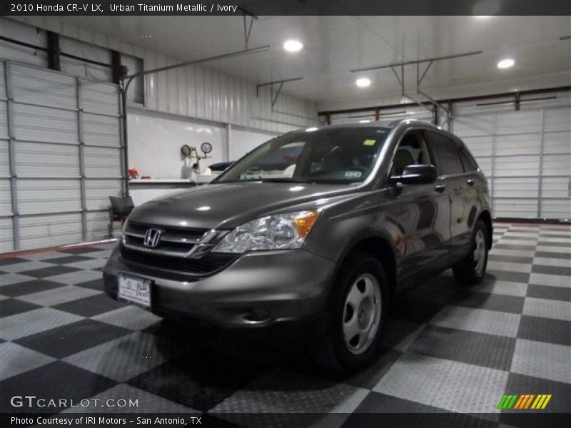 Urban Titanium Metallic / Ivory 2010 Honda CR-V LX