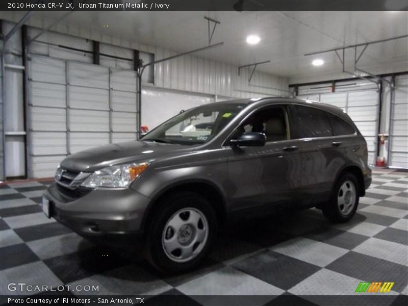 Urban Titanium Metallic / Ivory 2010 Honda CR-V LX