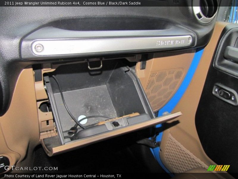 Cosmos Blue / Black/Dark Saddle 2011 Jeep Wrangler Unlimited Rubicon 4x4