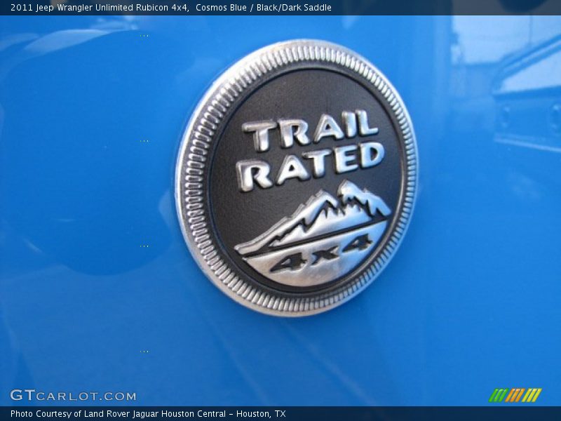 Cosmos Blue / Black/Dark Saddle 2011 Jeep Wrangler Unlimited Rubicon 4x4