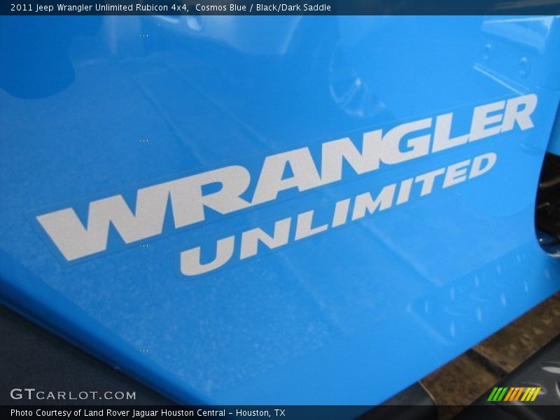 Cosmos Blue / Black/Dark Saddle 2011 Jeep Wrangler Unlimited Rubicon 4x4