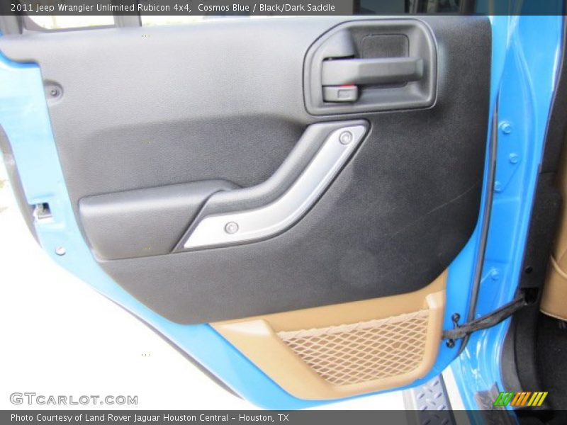 Cosmos Blue / Black/Dark Saddle 2011 Jeep Wrangler Unlimited Rubicon 4x4