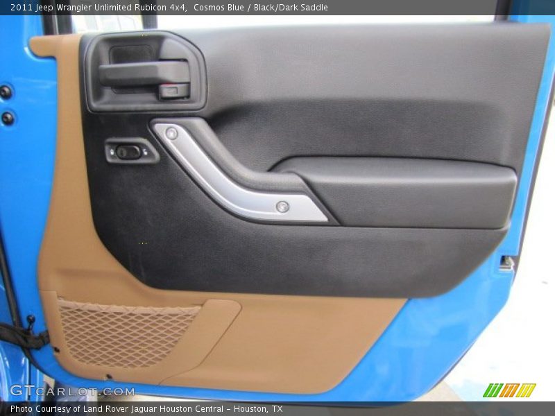 Cosmos Blue / Black/Dark Saddle 2011 Jeep Wrangler Unlimited Rubicon 4x4