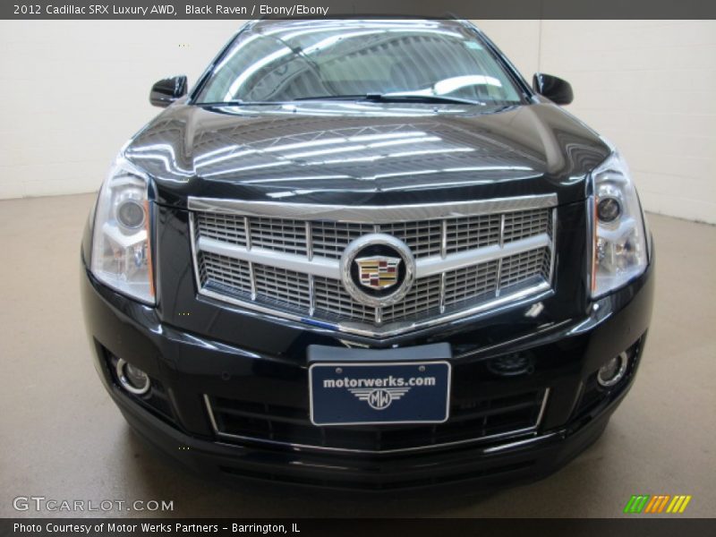 Black Raven / Ebony/Ebony 2012 Cadillac SRX Luxury AWD