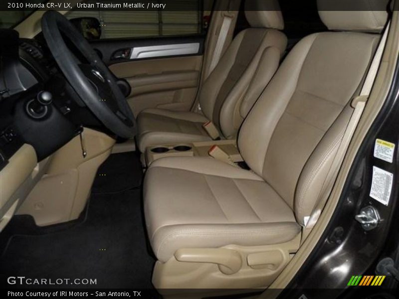 Urban Titanium Metallic / Ivory 2010 Honda CR-V LX