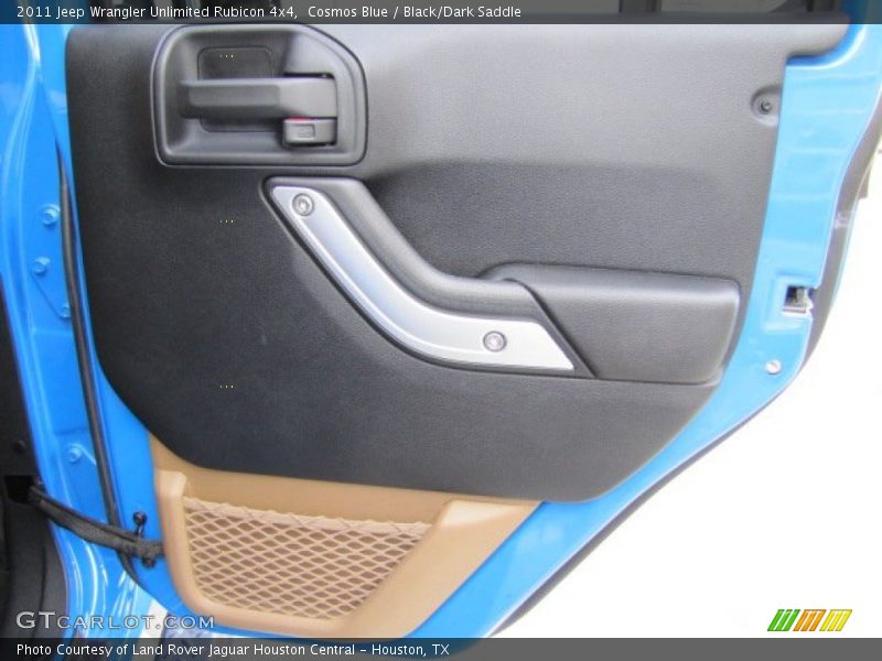 Cosmos Blue / Black/Dark Saddle 2011 Jeep Wrangler Unlimited Rubicon 4x4