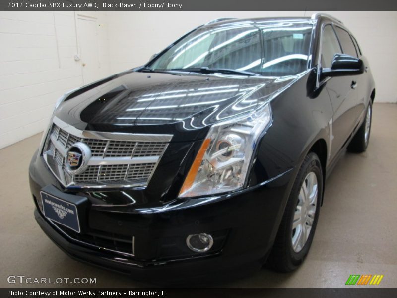 Black Raven / Ebony/Ebony 2012 Cadillac SRX Luxury AWD