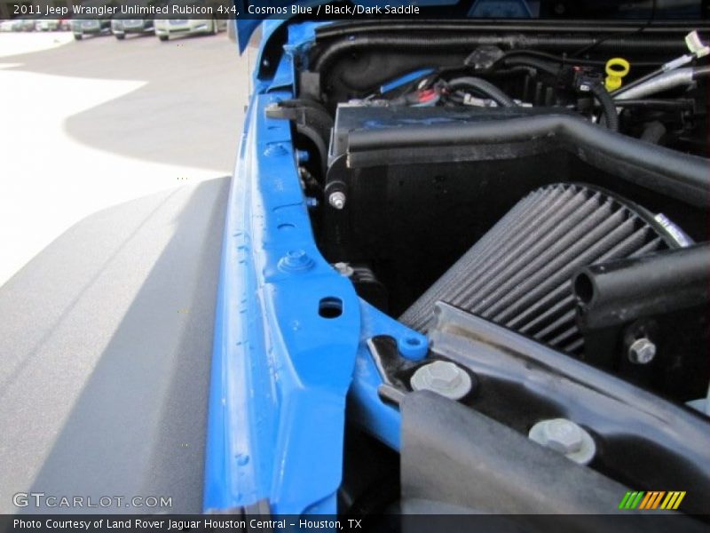 Cosmos Blue / Black/Dark Saddle 2011 Jeep Wrangler Unlimited Rubicon 4x4