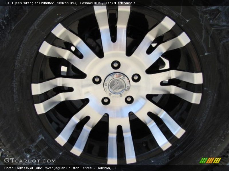 Cosmos Blue / Black/Dark Saddle 2011 Jeep Wrangler Unlimited Rubicon 4x4