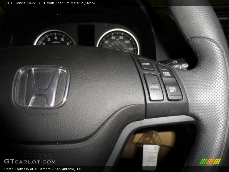 Urban Titanium Metallic / Ivory 2010 Honda CR-V LX