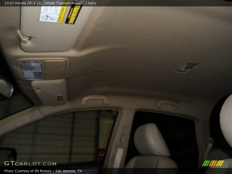 Urban Titanium Metallic / Ivory 2010 Honda CR-V LX