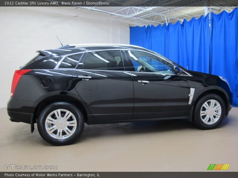 Black Raven / Ebony/Ebony 2012 Cadillac SRX Luxury AWD