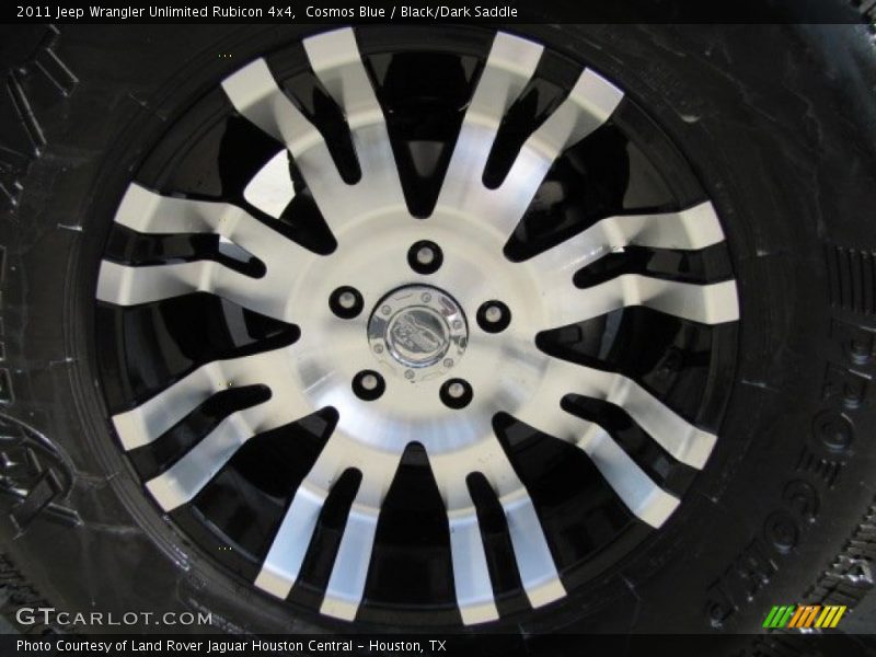 Cosmos Blue / Black/Dark Saddle 2011 Jeep Wrangler Unlimited Rubicon 4x4