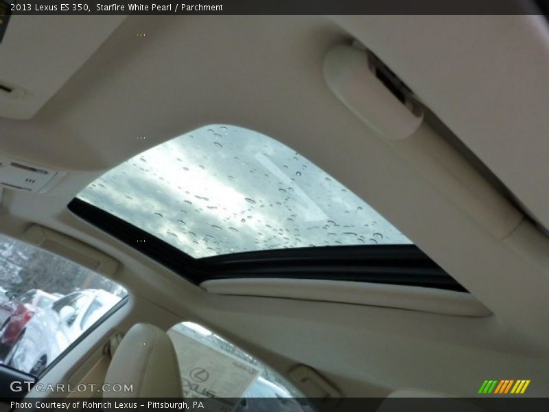 Starfire White Pearl / Parchment 2013 Lexus ES 350