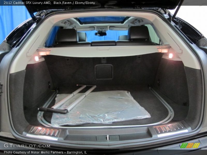 Black Raven / Ebony/Ebony 2012 Cadillac SRX Luxury AWD
