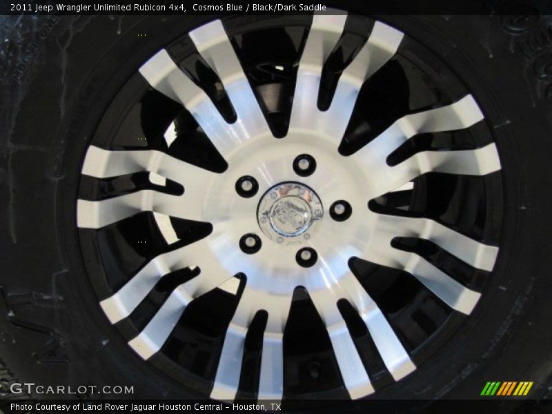 Cosmos Blue / Black/Dark Saddle 2011 Jeep Wrangler Unlimited Rubicon 4x4