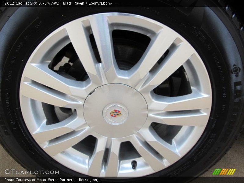 Black Raven / Ebony/Ebony 2012 Cadillac SRX Luxury AWD