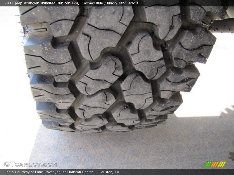 Cosmos Blue / Black/Dark Saddle 2011 Jeep Wrangler Unlimited Rubicon 4x4