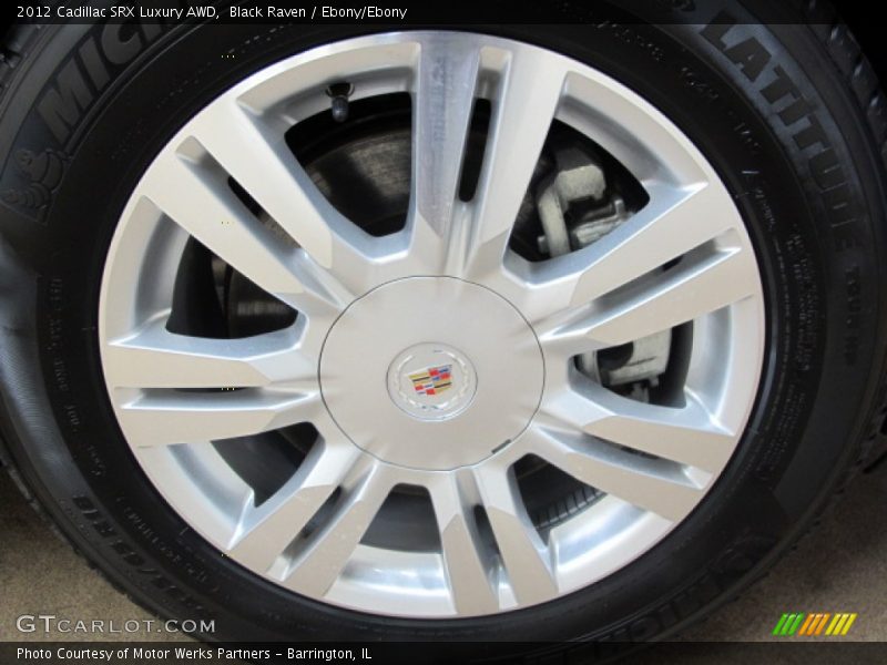 Black Raven / Ebony/Ebony 2012 Cadillac SRX Luxury AWD