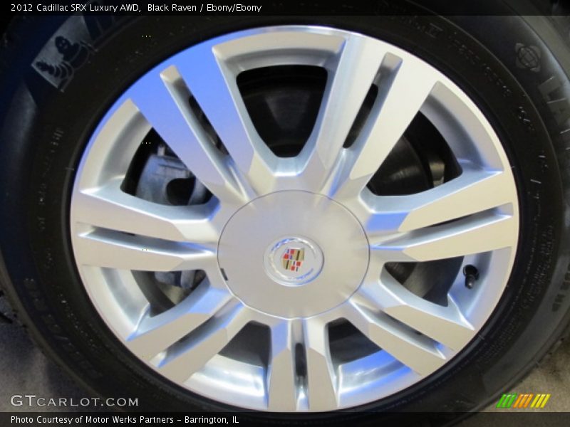 Black Raven / Ebony/Ebony 2012 Cadillac SRX Luxury AWD